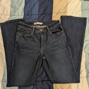 Levi's Dark Blue Boot Cut Jeans